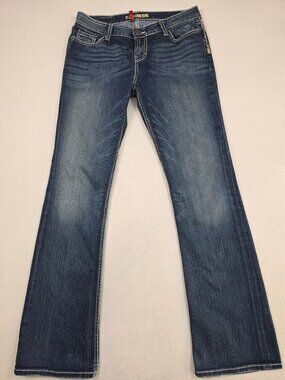BKE Kate Bootcut Jeans Womens 30x33.5 Medium Wash Denim Stretch